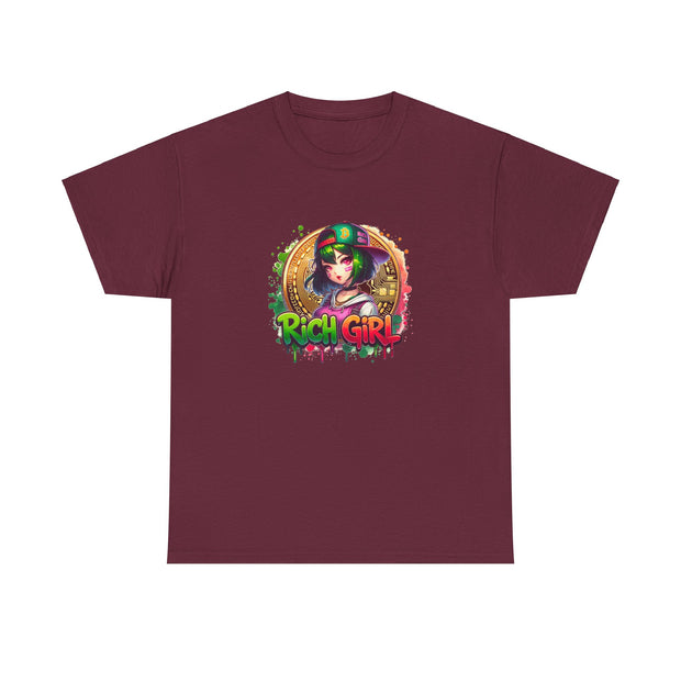 Graffiti Anime Girls Unisex Heavy Cotton Tee