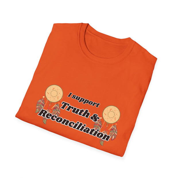 I Support Truth & Reconciliation Unisex Softstyle T-Shirt