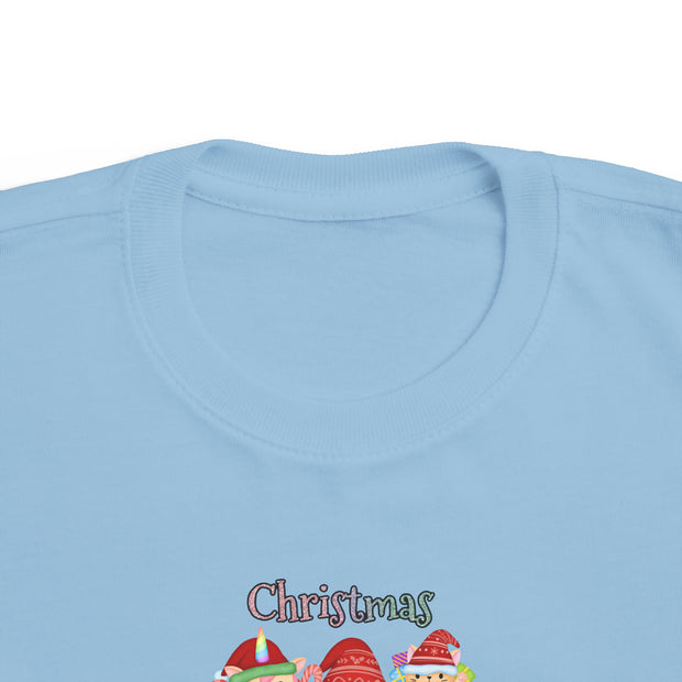 Christmas Gnomes Toddler's Fine Jersey Tee