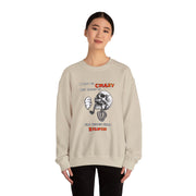Crazy Skull Unisex Heavy Blend™ Crewneck Sweatshirt