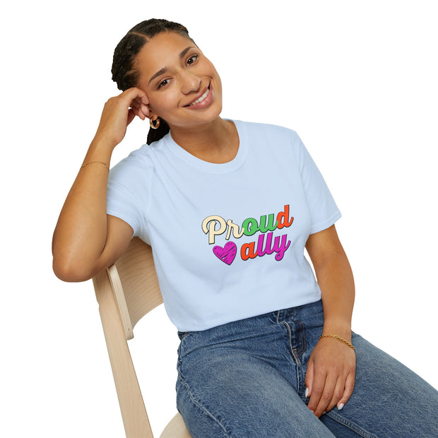 Proud Ally Unisex Softstyle T-Shirt