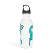 Ovarian Cancer Ribbon Stainless Steel Water Bottle