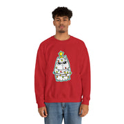 Christmas cat Unisex Heavy Blend™ Crewneck Sweatshirt