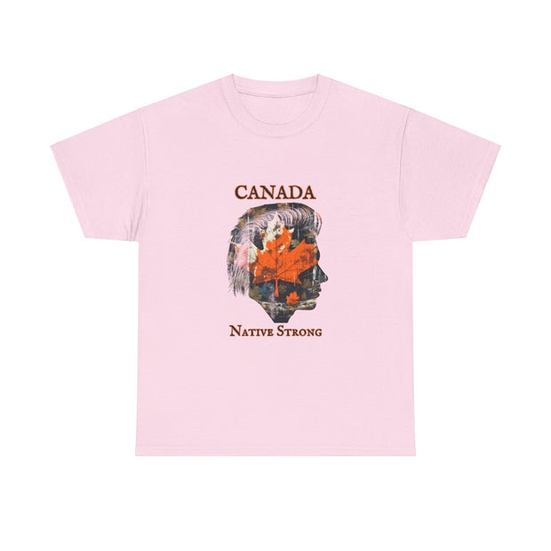 Canada Native Strong Unisex Heavy Cotton Tee