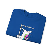 Unicorn Wine Unisex Heavy Blend™ Crewneck Sweatshirt