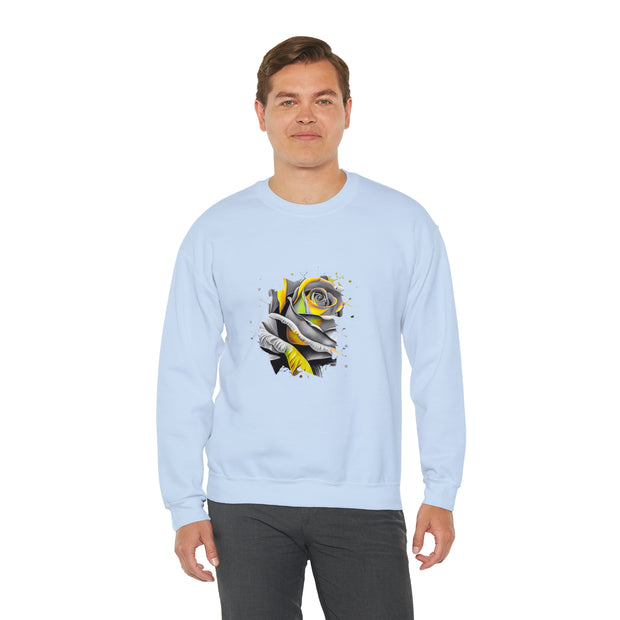 Rose Unisex Heavy Blend™ Crewneck Sweatshirt