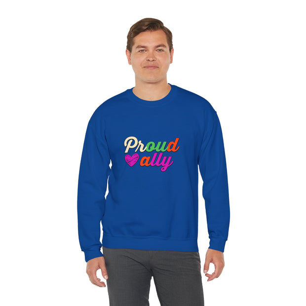 Proud Ally Unisex Heavy Blend™ Crewneck Sweatshirt