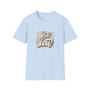Retro Be You Pride Unisex Softstyle T-Shirt