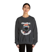 Books, Cat & Coffee Unisex Heavy Blend™ Crewneck Sweatshirt