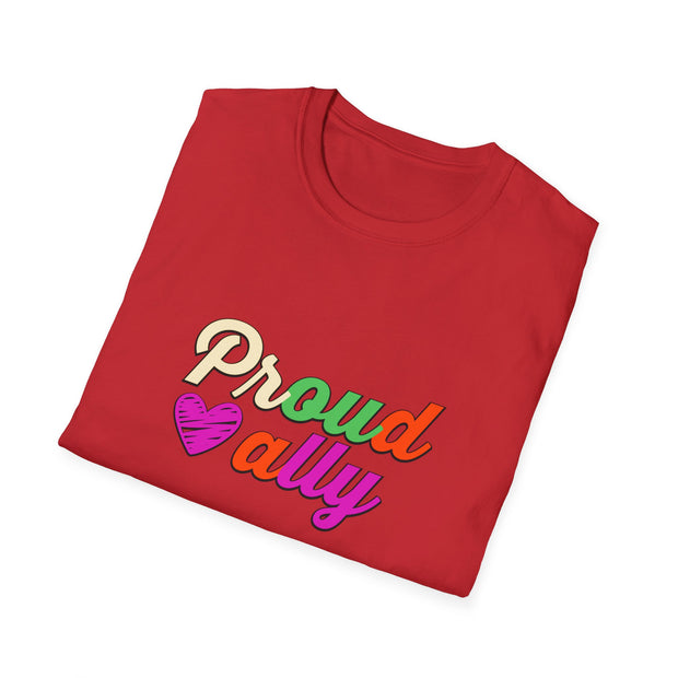 Proud Ally Unisex Softstyle T-Shirt