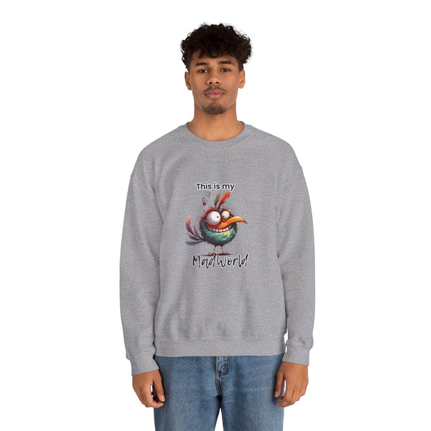 This is My Mad World Unisex Heavy Blend™ Crewneck Sweatshirt