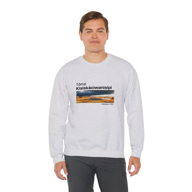 Tánsi Cree Saskatchewan Unisex Heavy Blend™ Crewneck Sweatshirt