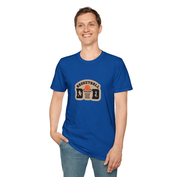 Basketball Dad Unisex Softstyle T-Shirt