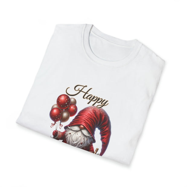 Gnome New Year Unisex Softstyle T-Shirt