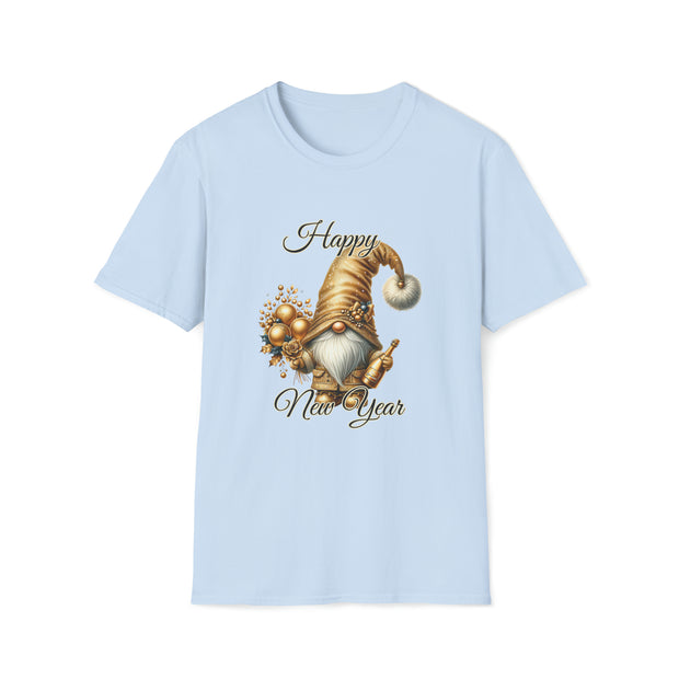 Gnome New Year Unisex Softstyle T-Shirt