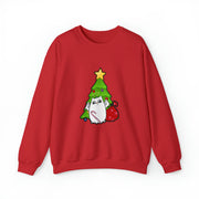 Christmas cat Unisex Heavy Blend™ Crewneck Sweatshirt