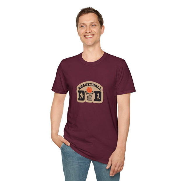 Basketball Dad Unisex Softstyle T-Shirt