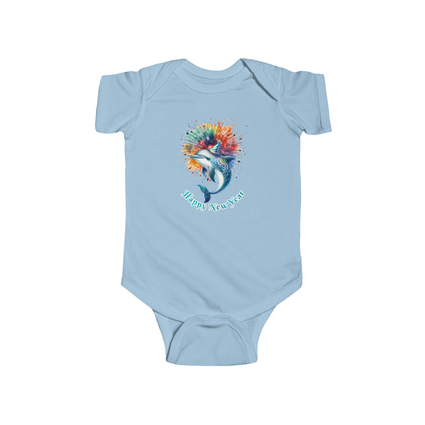 New Year Infant Fine Jersey Bodysuit