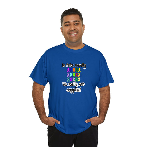 Cancer Support Unisex Heavy Cotton Tee