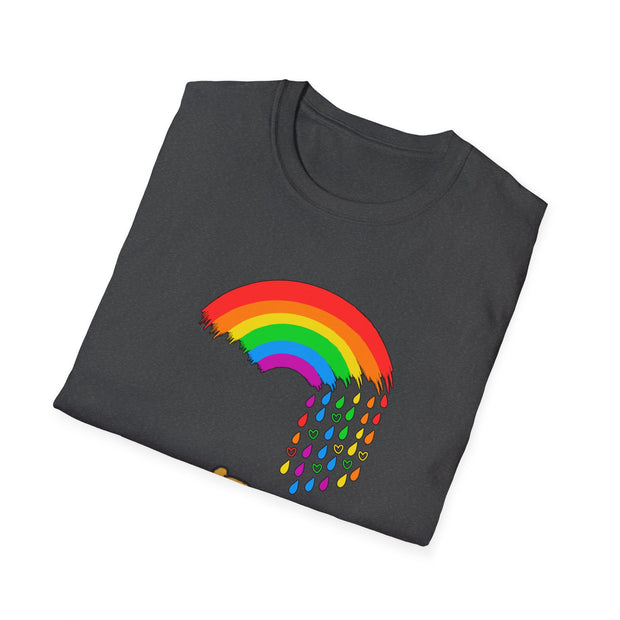 Winnie the Pooh Raining Pride Unisex Softstyle T-Shirt