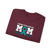Teal for Mom Unisex Heavy Blend™ Crewneck Sweatshirt