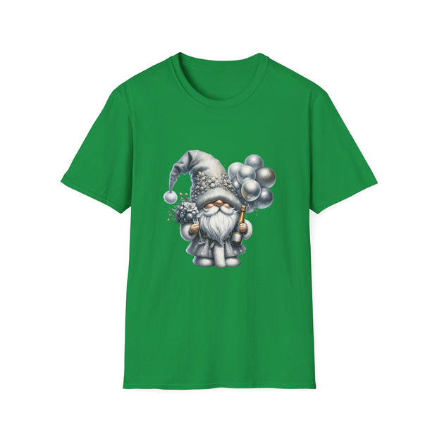New Year Gnome Unisex Softstyle T-Shirt