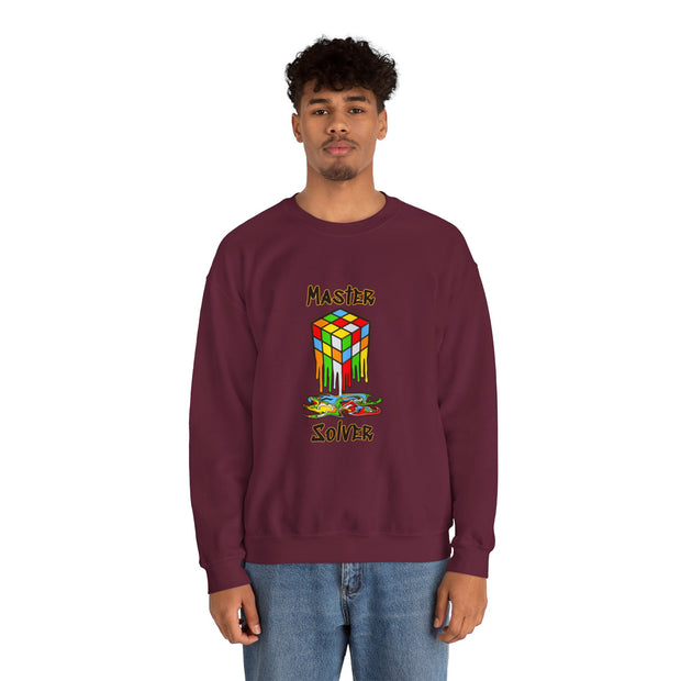 Rubik Cube Unisex Heavy Blend™ Crewneck Sweatshirt