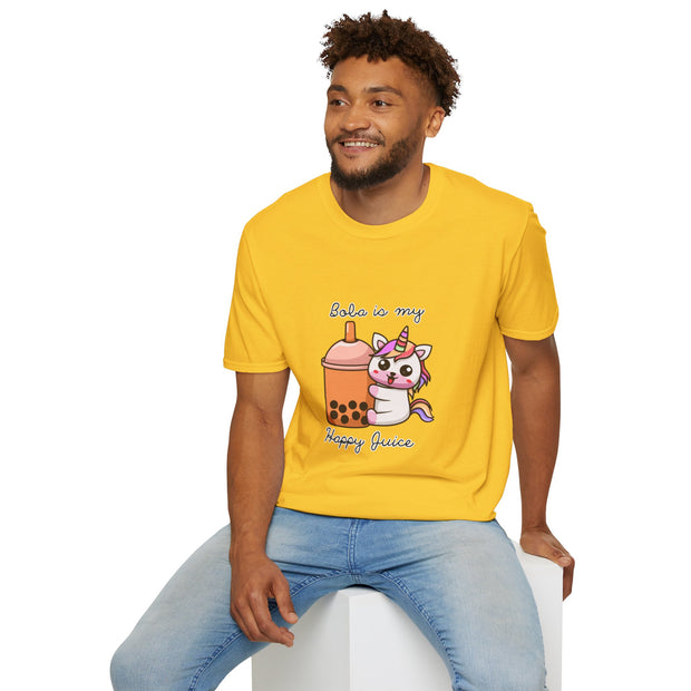Unicorn Boba Unisex Softstyle T-Shirt