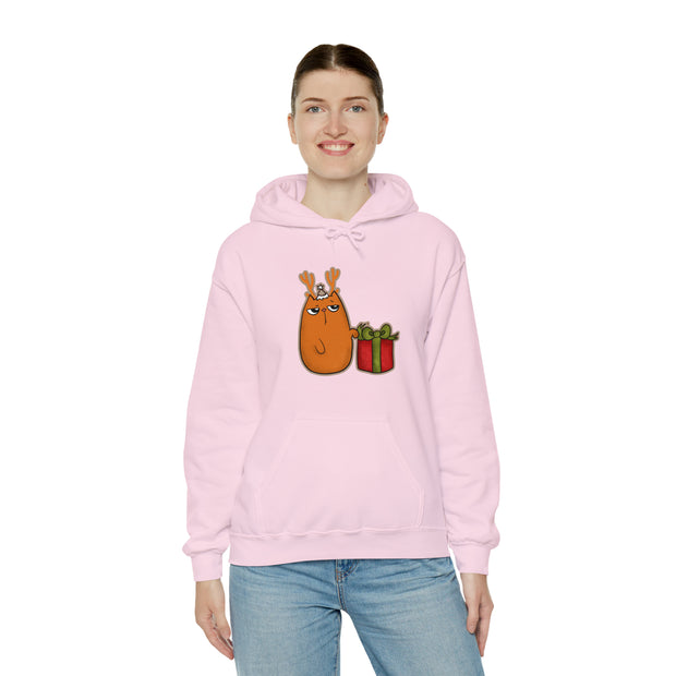 Christmas cat Unisex Heavy Blend™ Hooded Sweatshirt