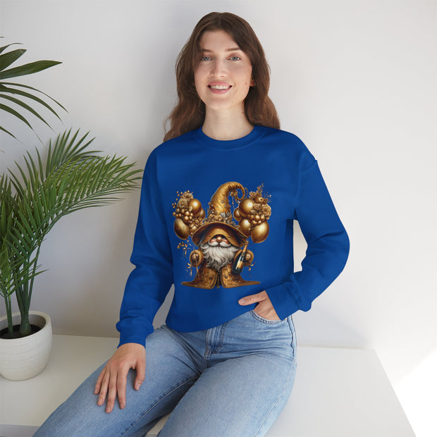 New Year Gnome Unisex Heavy Blend™ Crewneck Sweatshirt