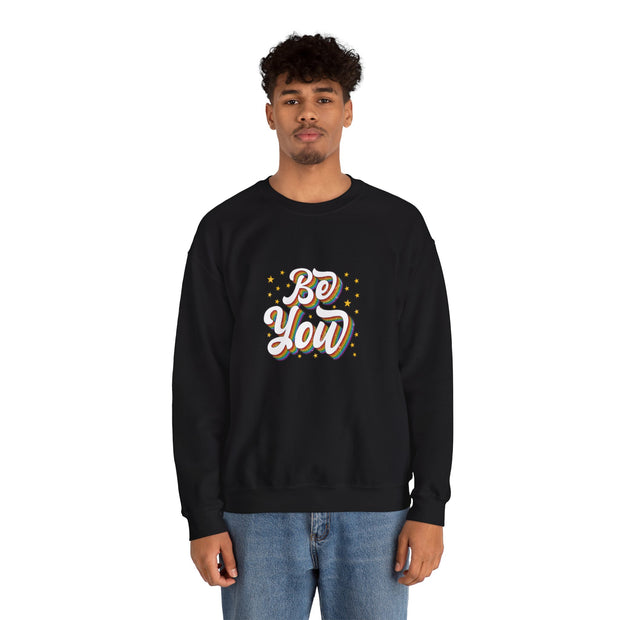 Be You Pride Unisex Heavy Blend™ Crewneck Sweatshirt