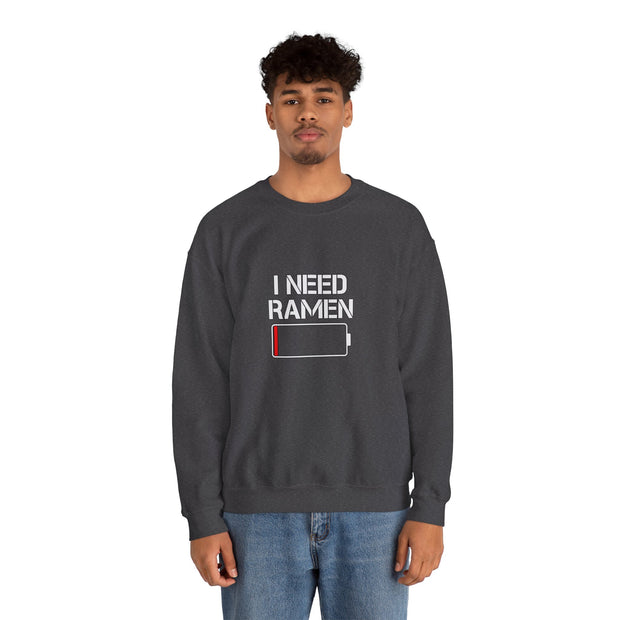 I Need Ramen Unisex Heavy Blend™ Crewneck Sweatshirt