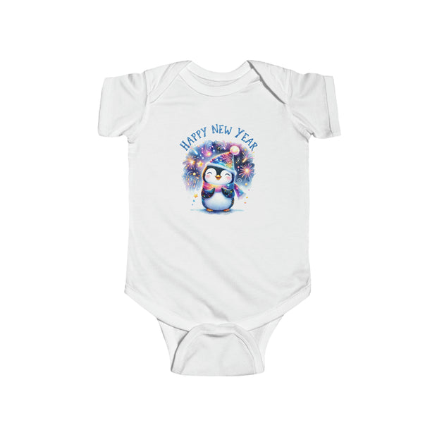 New Year Infant Fine Jersey Bodysuit