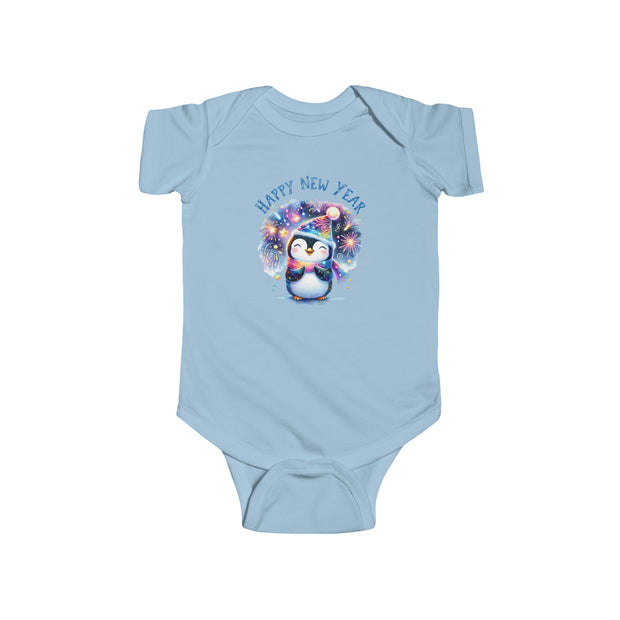 New Year Infant Fine Jersey Bodysuit