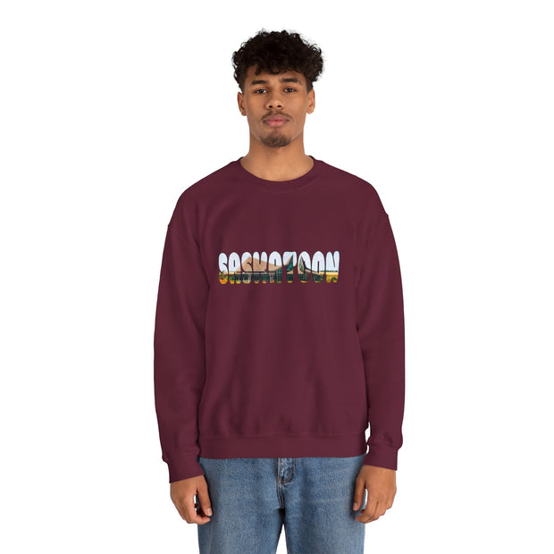 Saskatoon Unisex Heavy Blend™ Crewneck Sweatshirt
