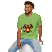 Fire Dragon Unisex Softstyle T-Shirt