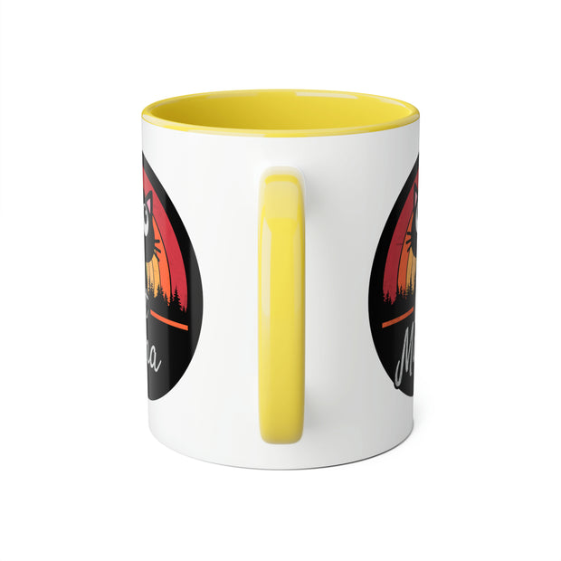 Cat Mama Accent Mugs, 11oz