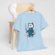 Horror Movie Cats Unisex Heavy Cotton Tee