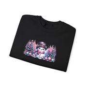 Pastel Snowman Unisex Heavy Blend™ Crewneck Sweatshirt