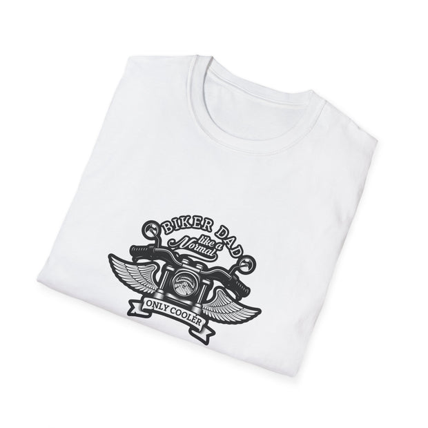 Biker Dad Unisex Softstyle T-Shirt