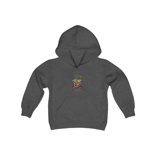 Rubik Cube Youth Heavy Blend Hooded Sweatshirt