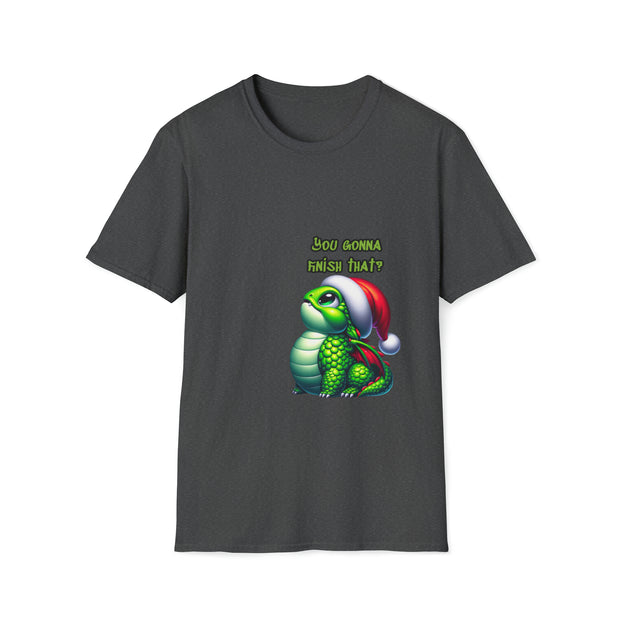 Christmas Dragon Unisex Softstyle T-Shirt