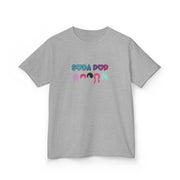 Cute Kids Soda Pop Cotton Tee , Kids Birthday Gift, Summer T-Shirt, Playful Graphic Tee, Party Outfit