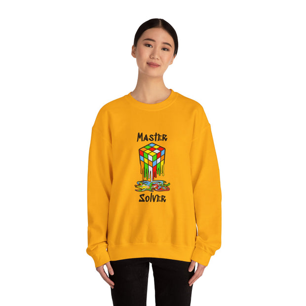 Rubik Cube Unisex Heavy Blend™ Crewneck Sweatshirt