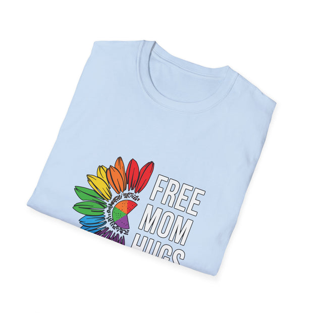Pride Mom Hugs Unisex Softstyle T-Shirt