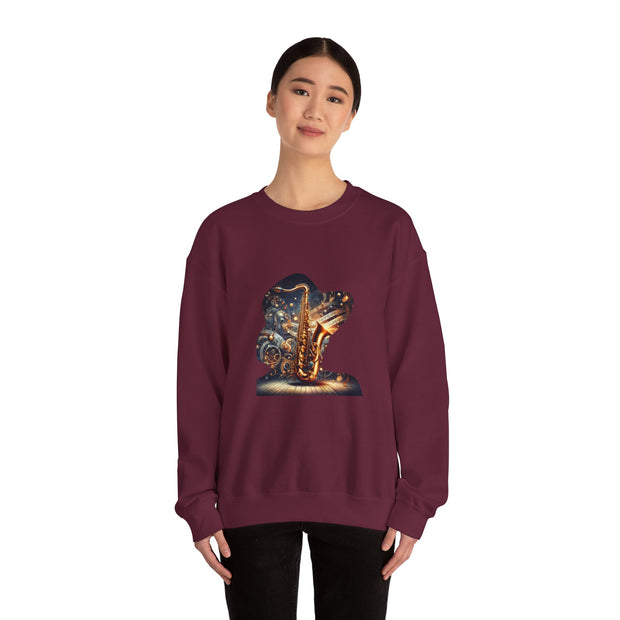 Saxophone Unisex Heavy Blend™ Crewneck Sweatshirt