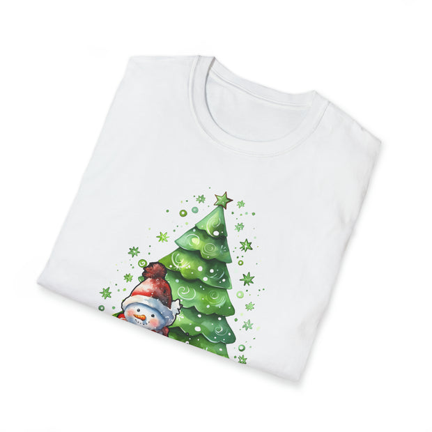Snowman Unisex Softstyle T-Shirt