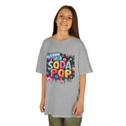 Kids Soda Pop Tee, Fun T-Shirt, Cute Apparel for Kids, Gift for Birthdays, Playdate Outfit, Colorful Kidswear