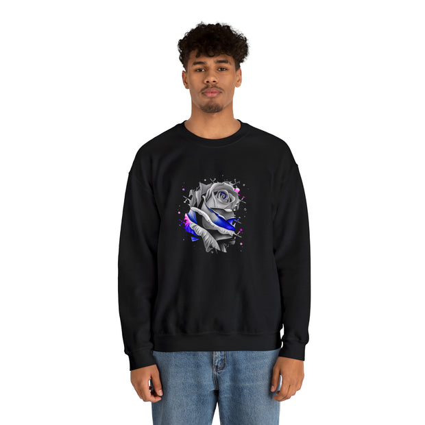 Rose Unisex Heavy Blend™ Crewneck Sweatshirt