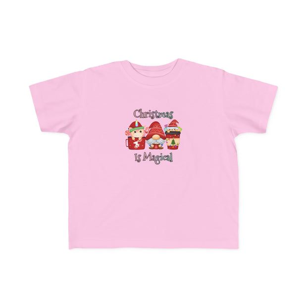 Christmas Gnomes Toddler's Fine Jersey Tee